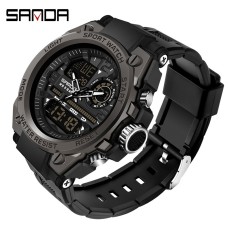Годинник наручний Sanda 6024 All Black