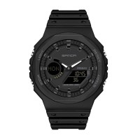 Годинник наручний Sanda 6016 All Black