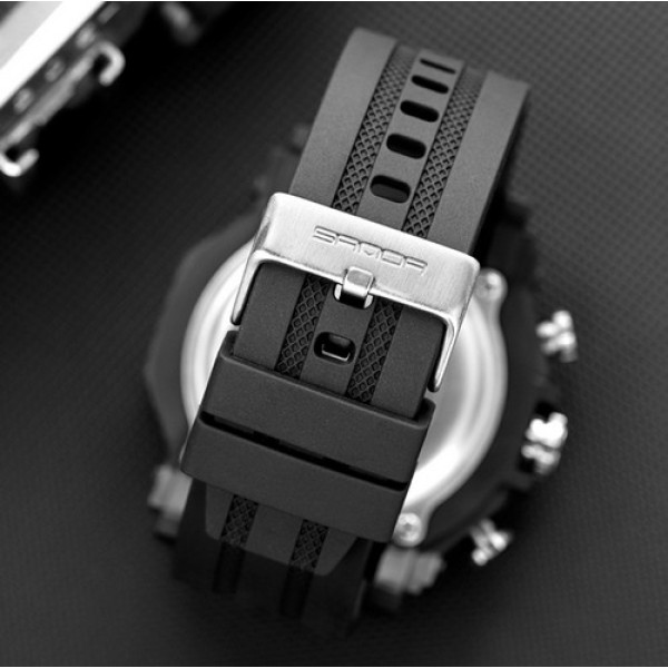Годинник наручний Sanda 6012 All Black