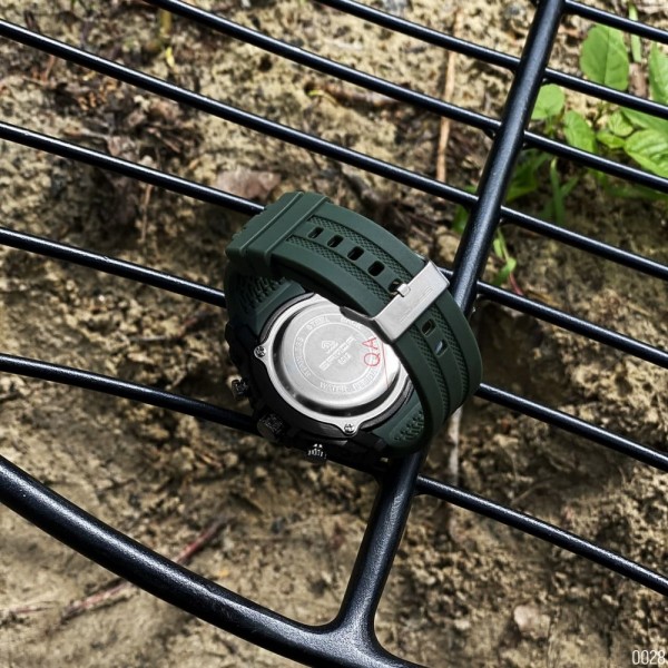 Годинник наручний Sanda 6012 Green-Black