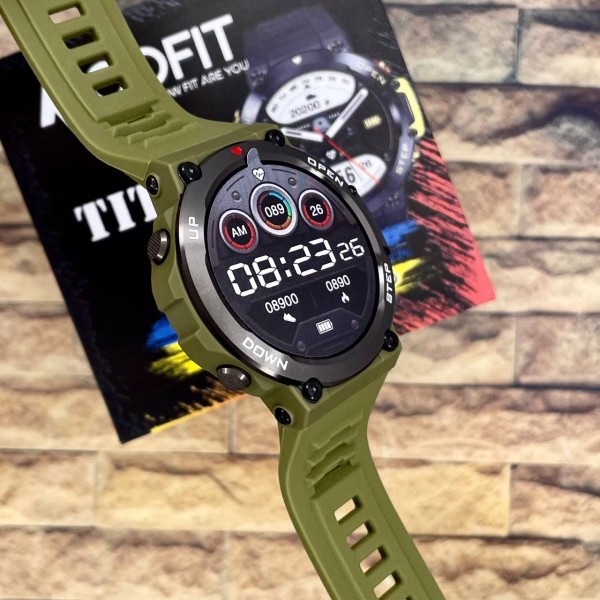 Смарт-годинник Modfit Titan Army Green 35 мм.