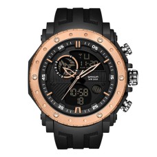 Годинник наручний Sanda 6012 Black-Cuprum