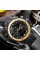 Годинник наручний Sanda 6012 Black-Gold