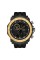 Годинник наручний Sanda 6012 Black-Gold