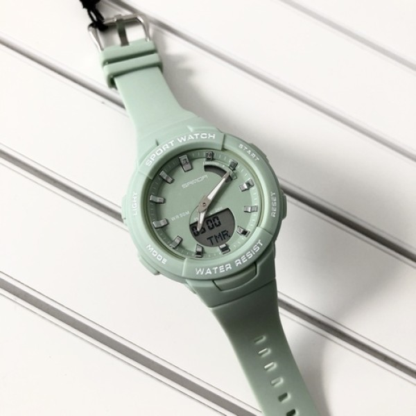 Годинник наручний Sanda 6005 Green