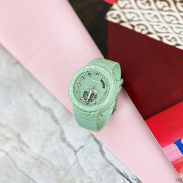 Годинник наручний Sanda 6005 Green