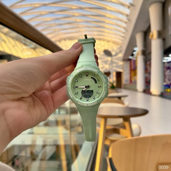 Годинник наручний Sanda 6005 Green