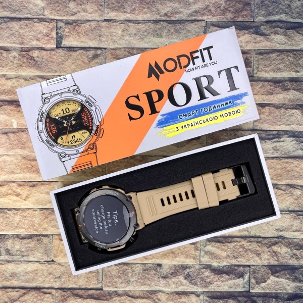 Смарт-годинник Modfit Hunter Khaki 36 мм.
