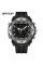 Годинник наручний Sanda 6029 Black-Silver