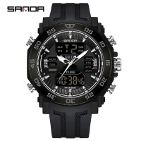 Годинник наручний Sanda 6029 All Black