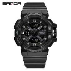 Годинник наручний Sanda 3128 All Black