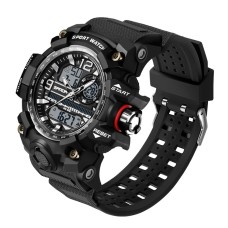 Годинник наручний Sanda 3133 Black-White