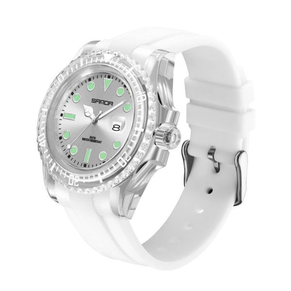 Годинник наручний Sanda 9007 White