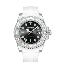 Годинник наручний Sanda 9007 White-Black