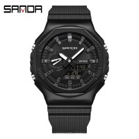 Годинник наручний Sanda 3167 All Black