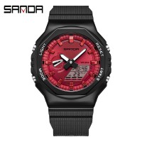Sanda 3167 Black-Red