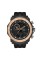 Годинник наручний Sanda 6012 Black-Rose Gold
