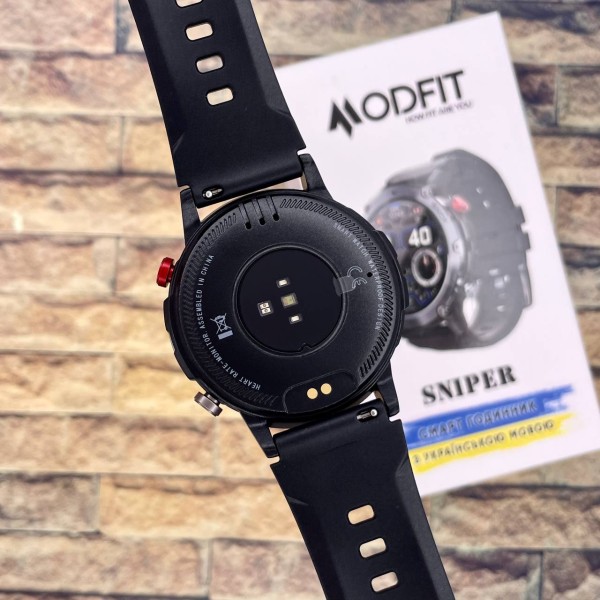Смарт-годинник Modfit Sniper All Black 36 мм.