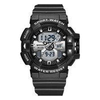 Годинник наручний Sanda 3129 Black-White