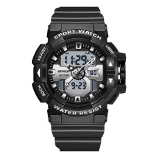 Годинник наручний Sanda 3129 Black-White