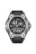 Годинник наручний Sanda 6024 Black-Silver