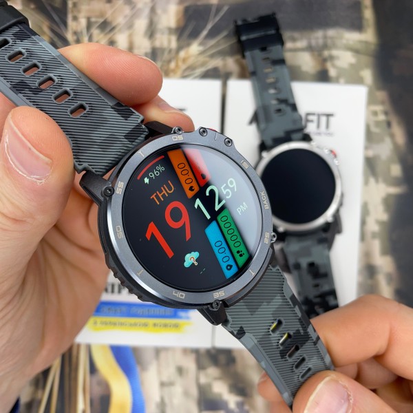 Смарт-годинник Modfit Sniper Pro All Black 41 мм.