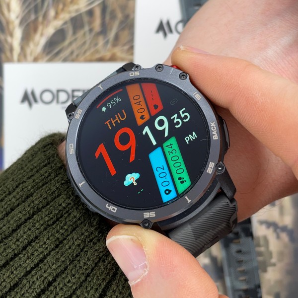 Смарт-годинник Modfit Sniper Pro All Black 41 мм.