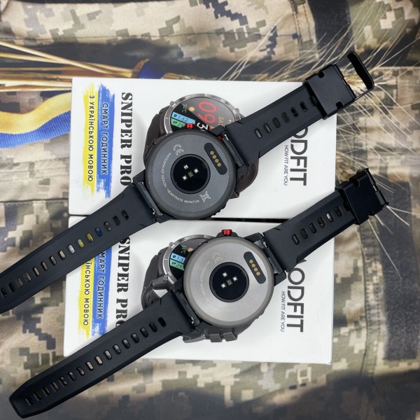 Смарт-годинник Modfit Sniper Pro All Black 41 мм.