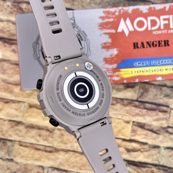 Смарт-годинник Modfit Ranger Grey 36 мм.