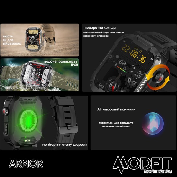 Modfit Armor All Black