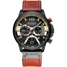 Годинник наручний Curren 8329 Black-Brown