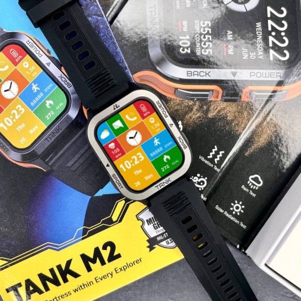 Смарт-годинник Kospet Tank M2 Black
