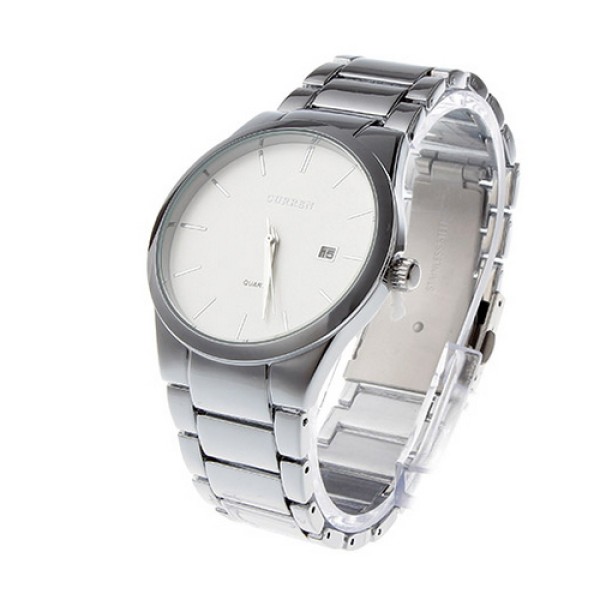 Curren 8106 Silver-White