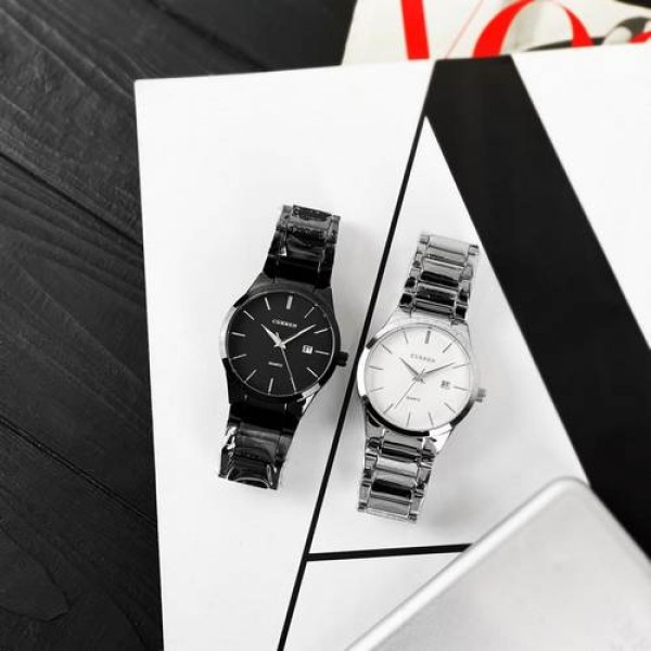 Curren 8106 Silver-White