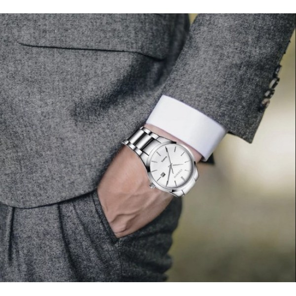 Curren 8106 Silver-White
