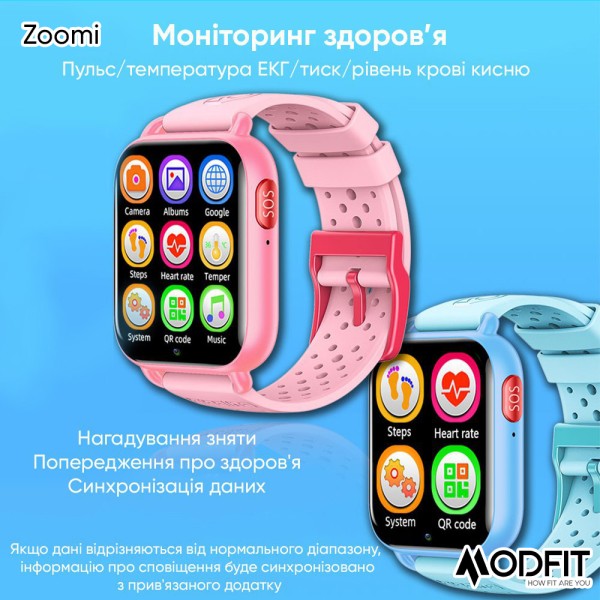 Смарт-годинник Modfit Zoomi All Black