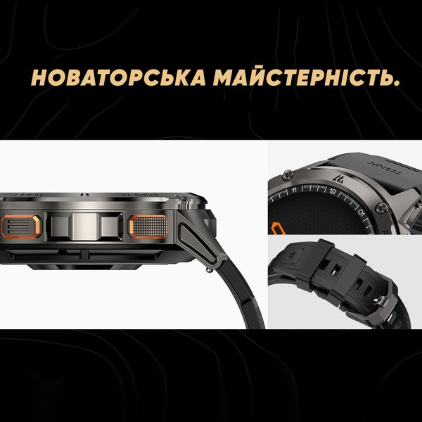 Смарт-годинник Kospet TANK T3 Silver