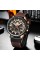 Curren 8380 Black-Cuprum-Dark Brown