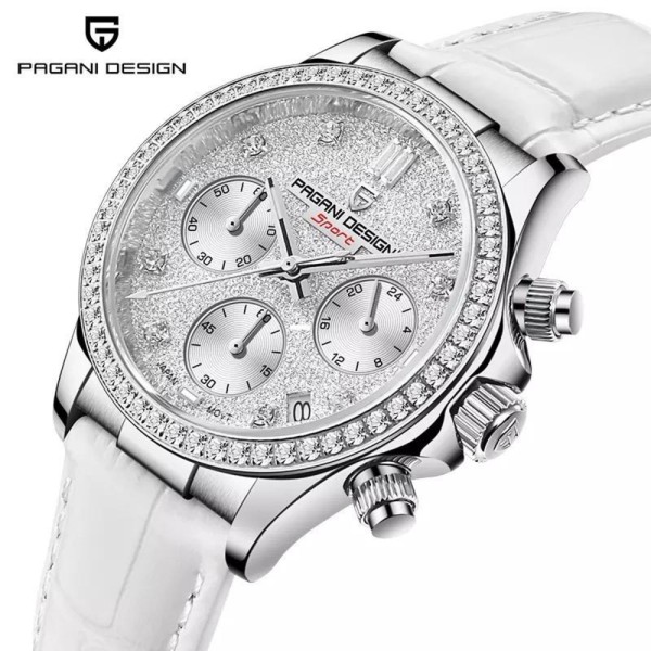 Годинник наручний Pagani Design PD-1730 Silver-White