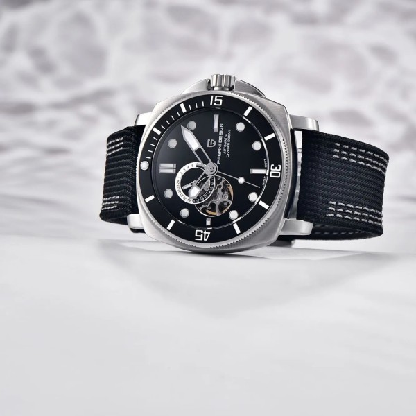 Годинник наручний Pagani Design PD-1736 Silver-Black