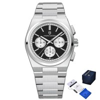 Годинник наручний Pagani Design PD-1761 Silver-Black