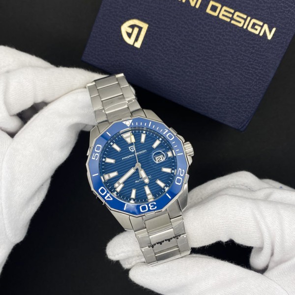 Годинник наручний Pagani Design PD-1617 Silver-Blue