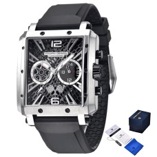 Годинник наручний Pagani Design PD-1725 Silver-Black