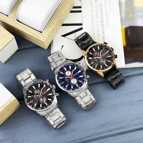 Curren 8351 Black-Cuprum