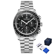 Годинник наручний Pagani Design PD-1701 Silver-Black