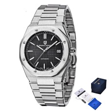 Годинник наручний Pagani Design PD-1673 Silver-Black