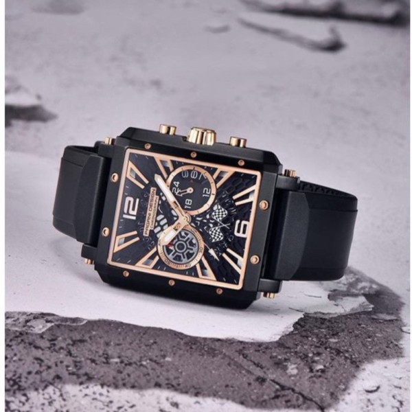 Годинник наручний Pagani Design PD-1725 Black-Black