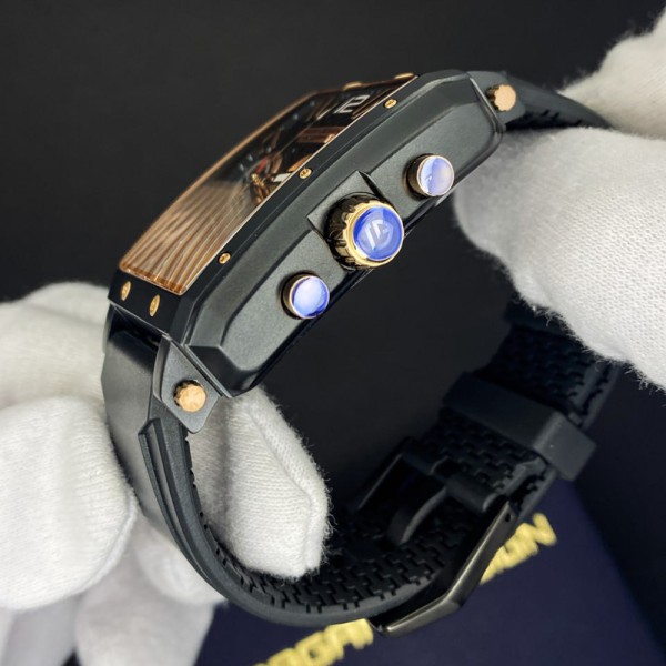 Годинник наручний Pagani Design PD-1725 Black-Black
