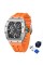 Годинник наручний Pagani Design PD-1738 Silver-Orange