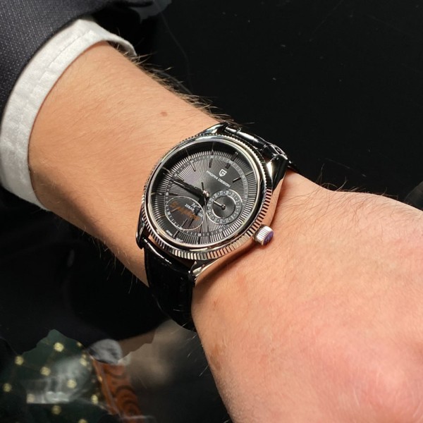 Годинник наручний Pagani Design PD-1689 Silver-Black